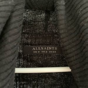 All Saints Knit turtleneck sweater dress size 2